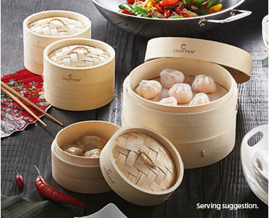 Assorted Bamboo Steamer Sets
