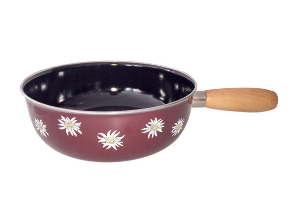 Caquelon pour fondue au fromage en émail Mäser