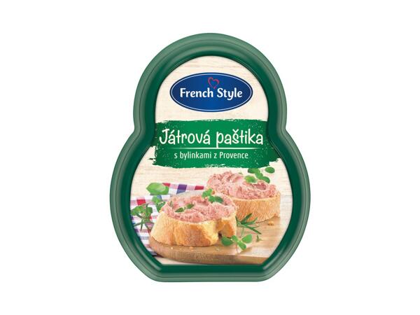 JÁTROVÁ PAŠTIKA S BYLINKAMI Z PROVENCE