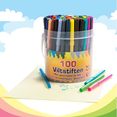 Filzstifte, 100 St.