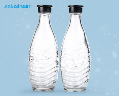 SODASTREAM Ersatzglaskaraffen 2-teilig