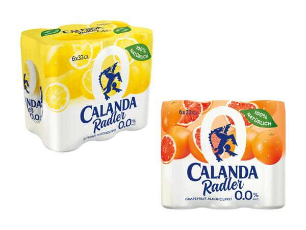 Radler 0,0% Calanda