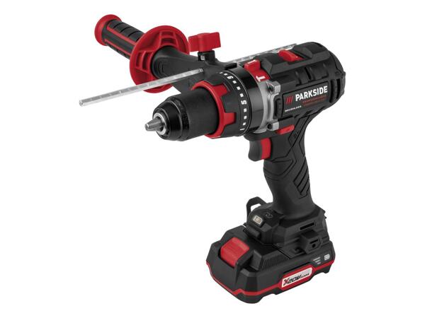 PARKSIDE PERFORMANCE(R) XXL sada s aku příklepovou vrtačkou 20 V
