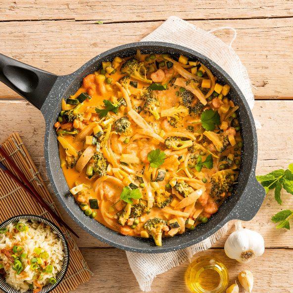 Poêle wok