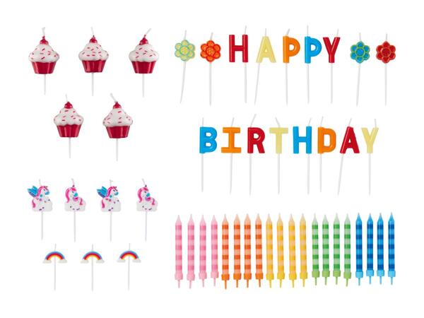 Bougies d'anniversaire