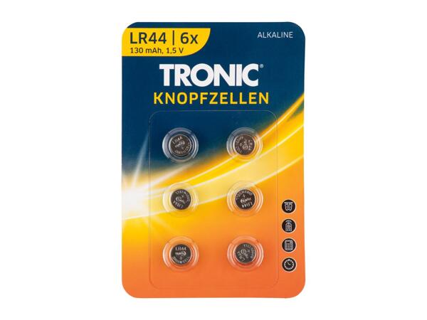 Tronic Button Cell Batteries - 6 Pack
