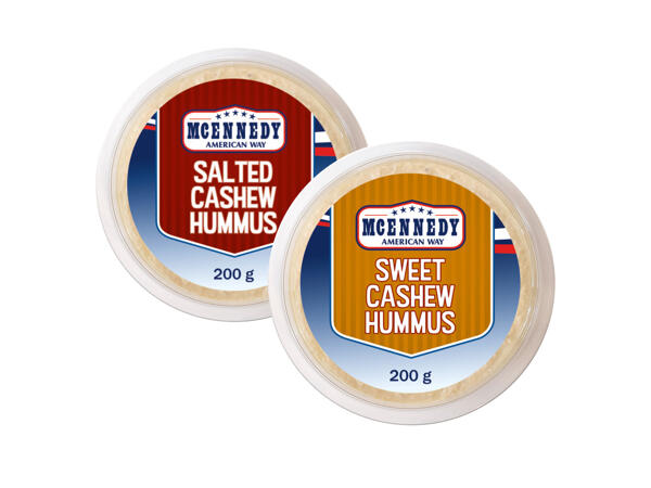 Hummus med cashewnötter