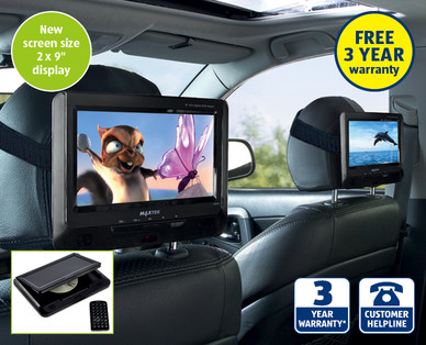 Portable In Car DVD Player