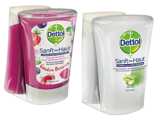 Dettol No-Touch Flüssigseife Nachfüller Doppelpack