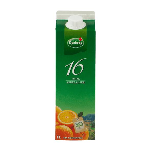 16 søde appelsiner