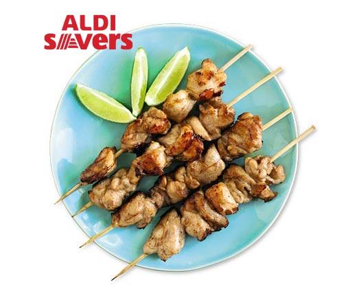 Fresh 
 Sweet Chili Lime Chicken Skewers