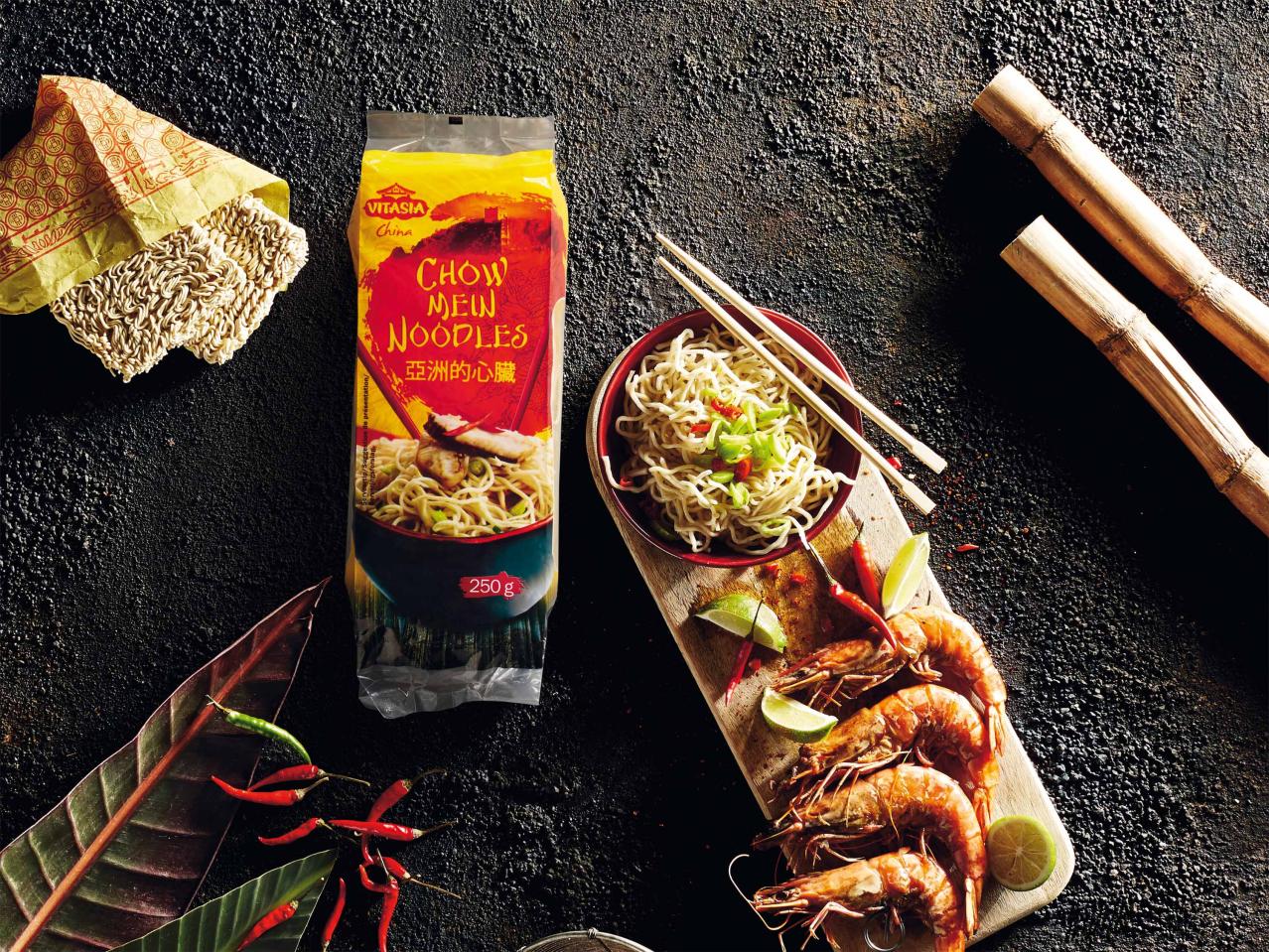 Nouilles chow mein