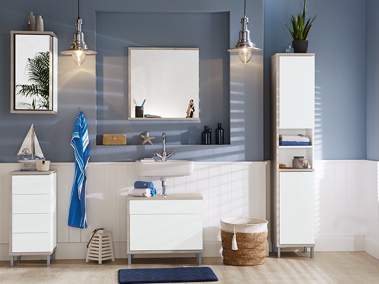 LIVARNO LIVING Tall Bathroom Cabinet