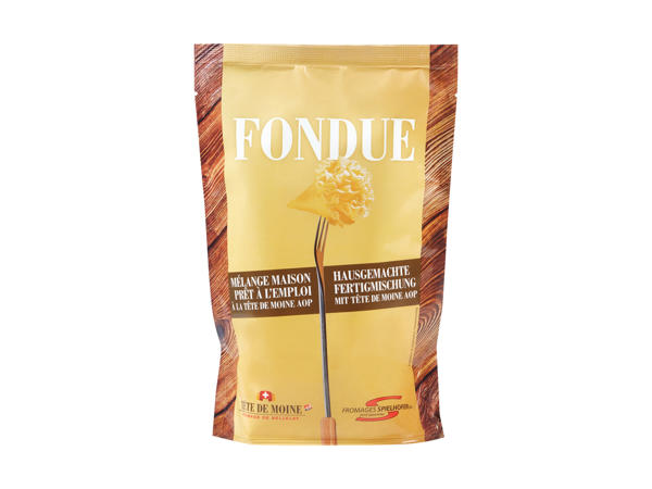 Fondue à la Tête de Moine