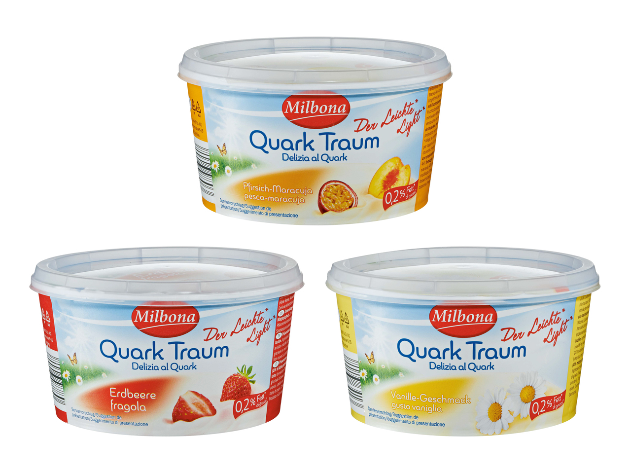 Fruchtquark 0,2% Fett