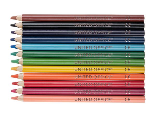 Matite colorate Jumbo, 12 pezzi