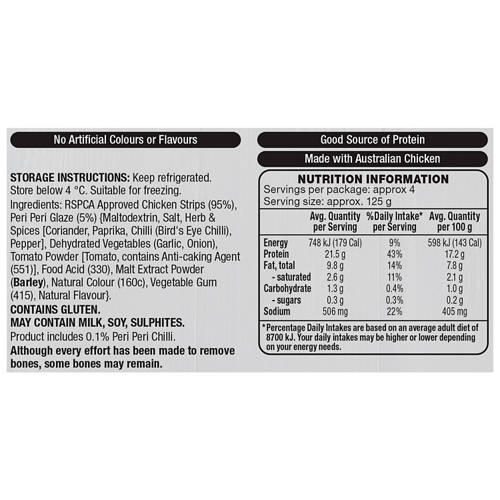 RSPCA Approved Chicken Stir Fry Strips 500g