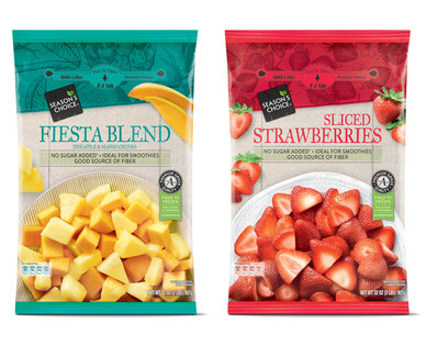 Season's Choice Fiesta Blend or Sliced Strawberries