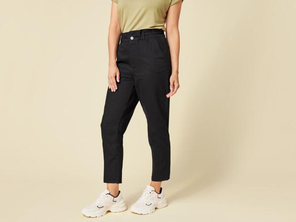Ladies' paperbag trousers