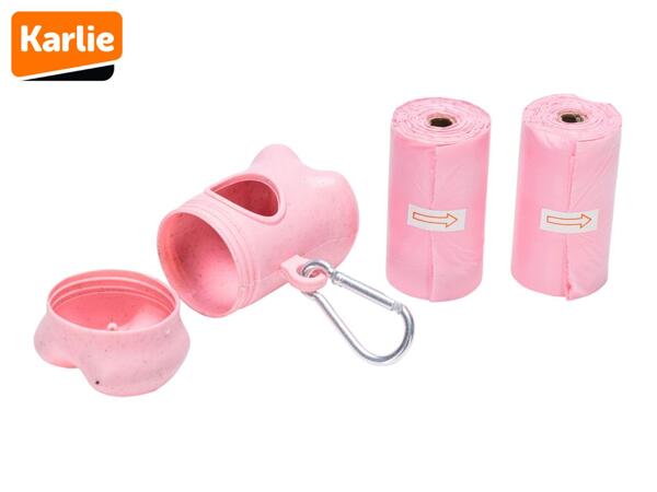Karlie Poop Bags/​Poop Bag Holder - Pink