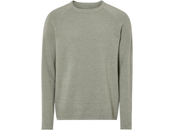 Men's fine knit jumper