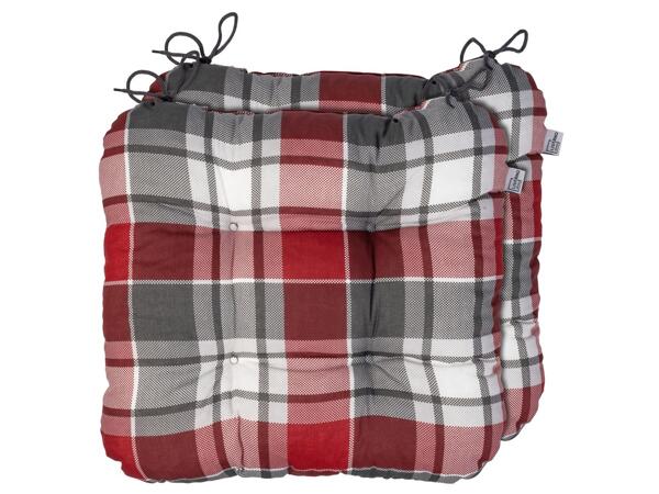 Seat pads 40x43cm, 2 pieces