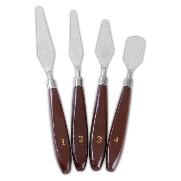 Künstler-Spachtel-Set 4tlg.