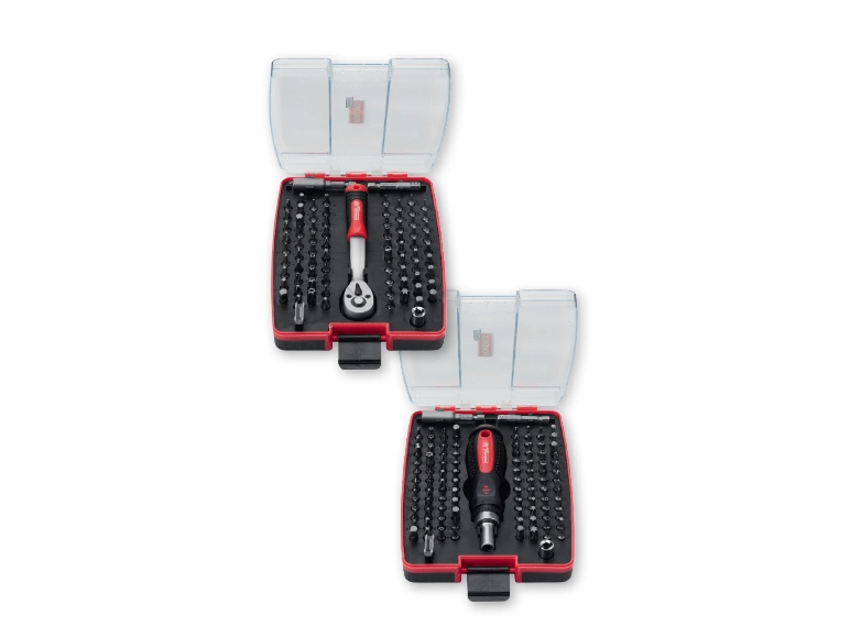 POWERFIX(R) Screwdriver and Bit Set/ Ratchet Bit Set