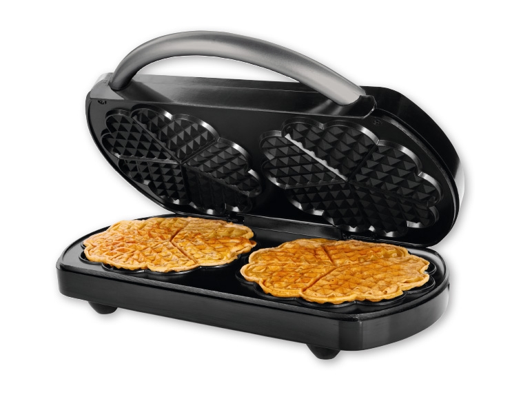 Silvercrest Kitchen Tools 1,200W Double Waffle Maker