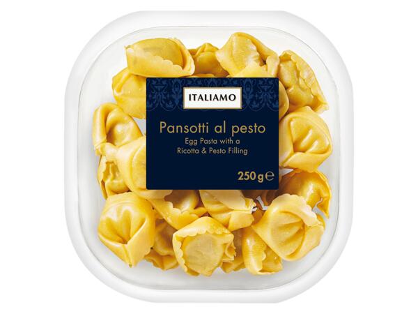 Pansotti Egg Pasta with Ricotta & Pesto Filling