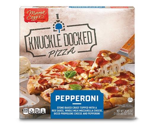 Mama Cozzi's Pizza Kitchen Knuckle Docked Pepperoni Pizza