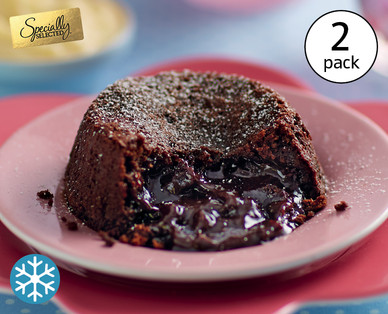 Specially Selected Twin Pack Melt in the Middle Desserts