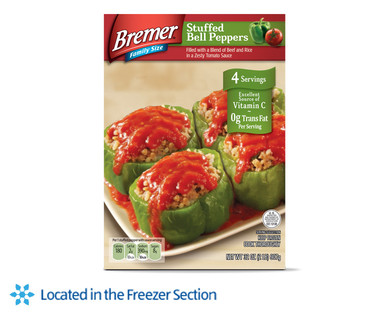 Bremer Stuffed Bell Peppers or Cheesy Chicken & Broccoli Bake
