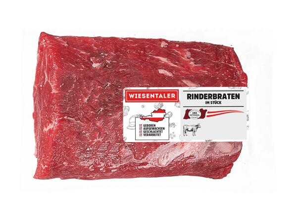 Frisches Rinderbratenfleisch