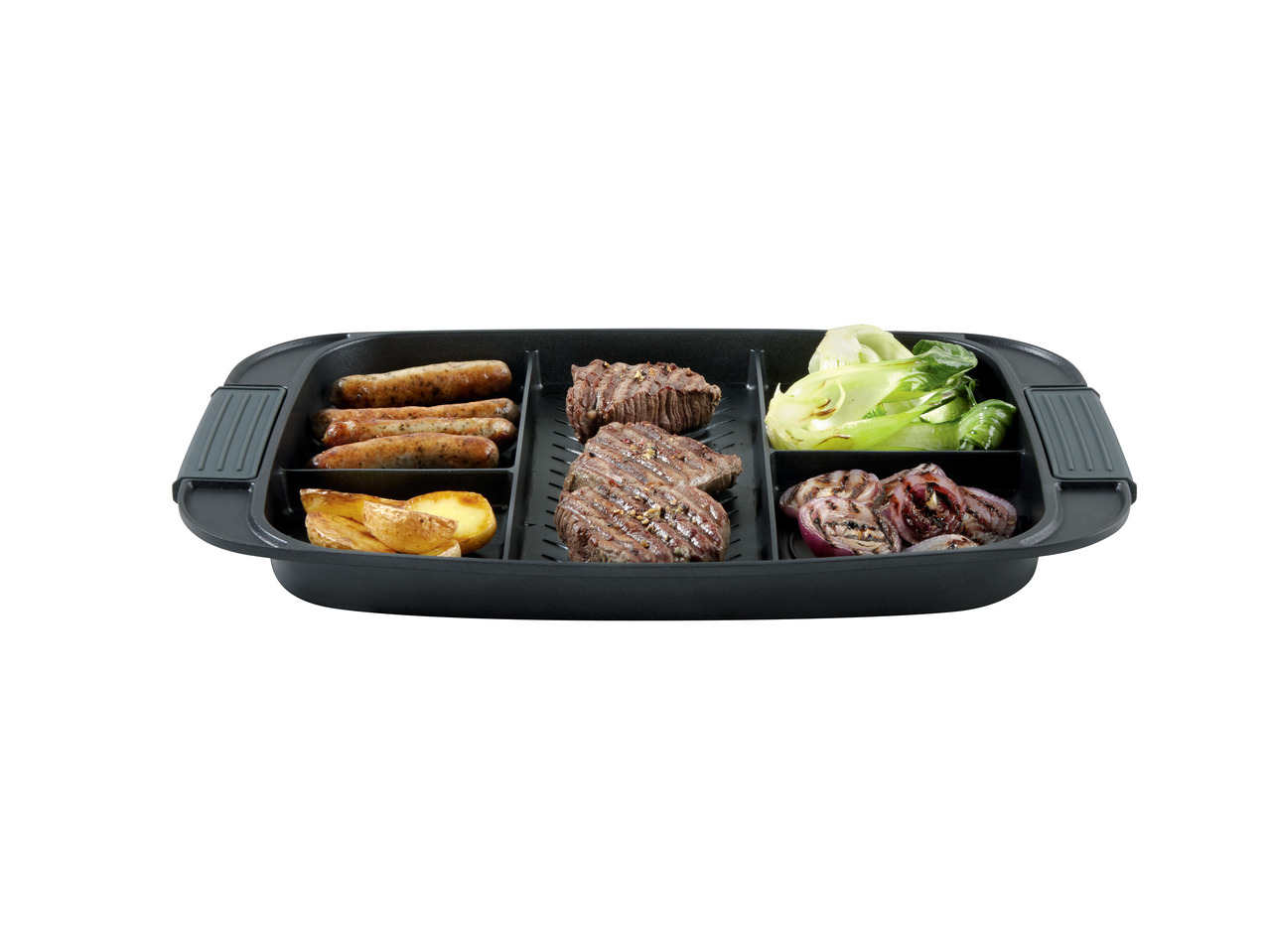 ERNESTO Multi-Section Griddle & Baking Tray/Frying Pan