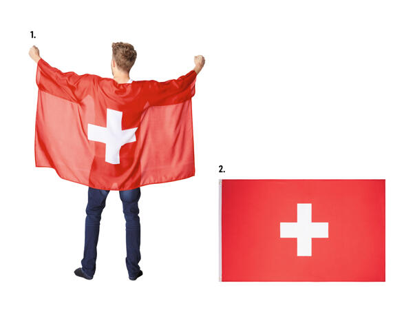 Poncho de fan/drapeau