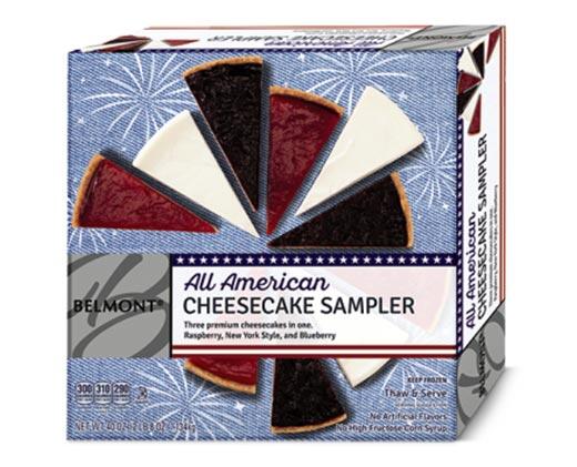 Belmont 
 All American or Key Lime Cheesecake