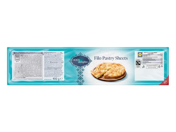 1001 Delights Filo Pastry Sheets