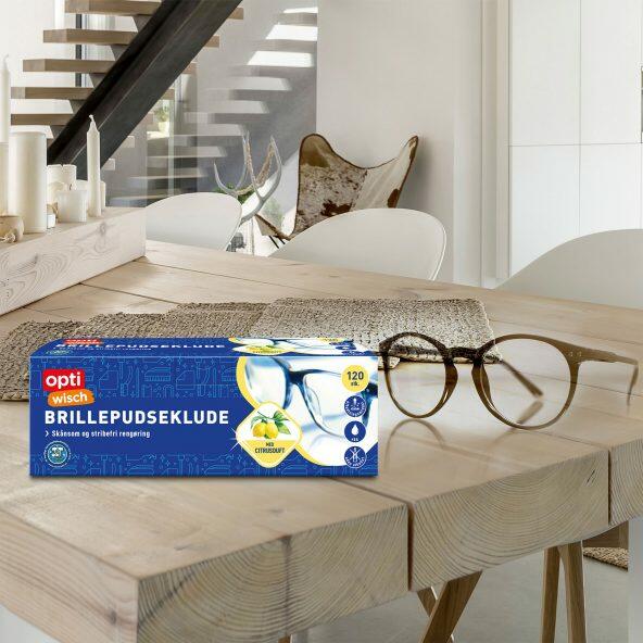 Brillepudseklude