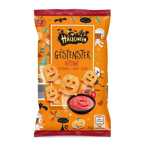 HALLOWEEN, Snack Gespenster, Ketchup