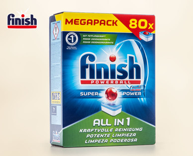 FINISH Geschirrspültabs 80 Stk.