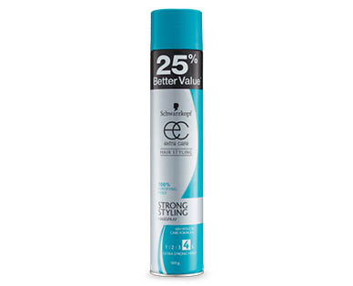 Schwarzkopf Extra Care Hair Styling Range 125g/500g