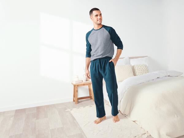 Men's fleece pyjamas