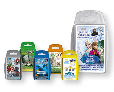 Jeu des sept familles TOP TRUMPS