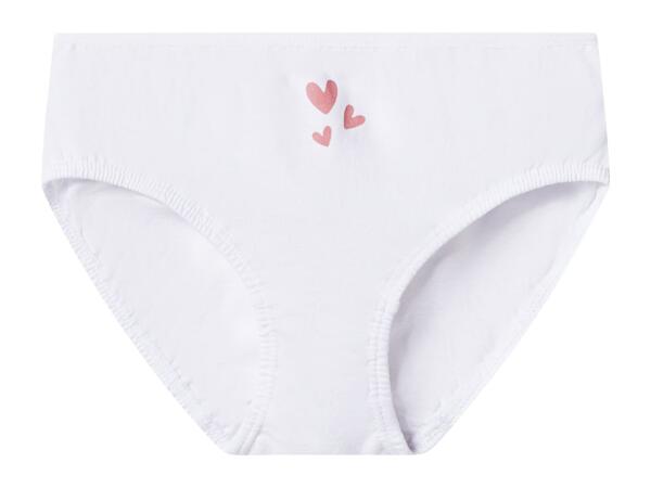 LUPILU Kids' White Briefs - 4 Pack
