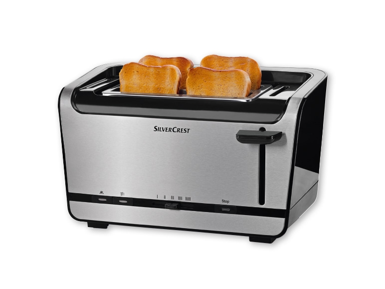 Silvercrest Kitchen Tools 1,200-1,400W Double Long Slot Toaster