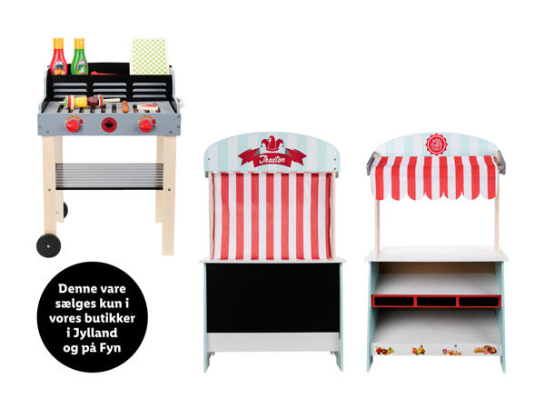 PLAYTIVE JUNIOR(R) 2-i-1 købmandsbutik og teater eller grill