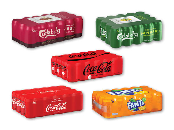 Carlsberg, Coca Cola eller Fanta