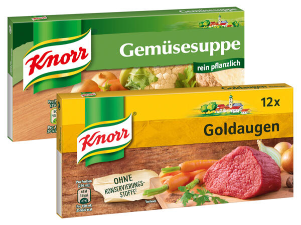 Knorr Rinder- oder Gemüse-Suppe