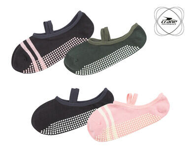 Women's Yoga Grip Socks 2pk 